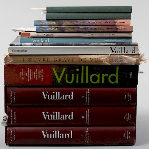 Group of Books Relating to Edouard Vuillard