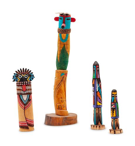 Four Contemporary Hopi Kachinas
height of the tallest 18 inches