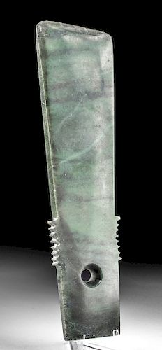 Very Fine Chinese Shang Dynasty Nephrite Axe
