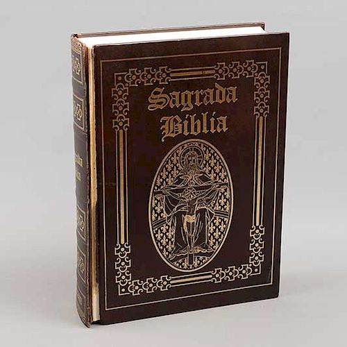 LOTE DE LIBRO: LA BIBLIA SAGRADA. Torres Amat, Félix. España: Oceano Grupo Editorial, 1998. Ejemplar numerado.