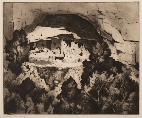 Gene Kloss, Mesa Verde Cliff Dwelling, 1947