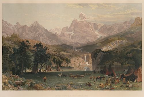 Albert Bierstadt, The Rocky Mountains