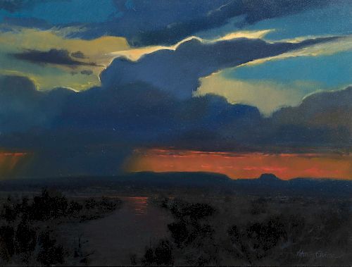 Arturo Chavez, O'Keeffe Country Sunset