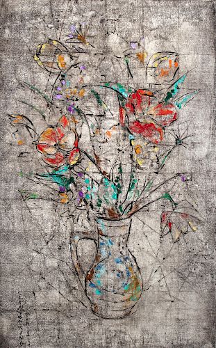 Clinton Blair King, Untitled (Bouquet of Flowers)