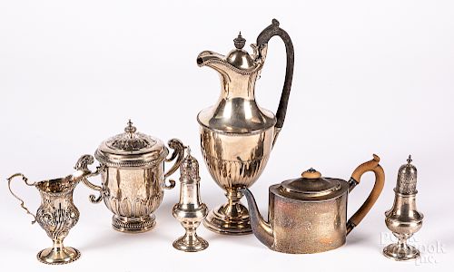 English silver tablewares