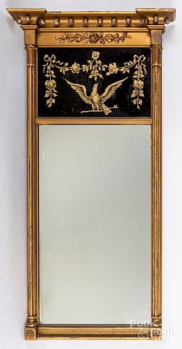 Federal giltwood mirror