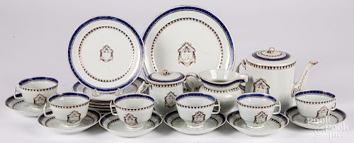 Chinese export porcelain tea service