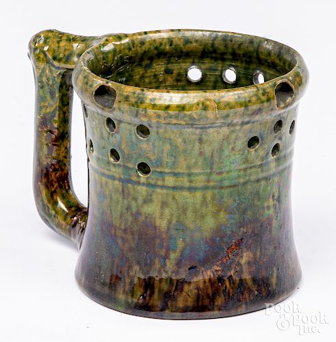 George Ohr pottery puzzle mug