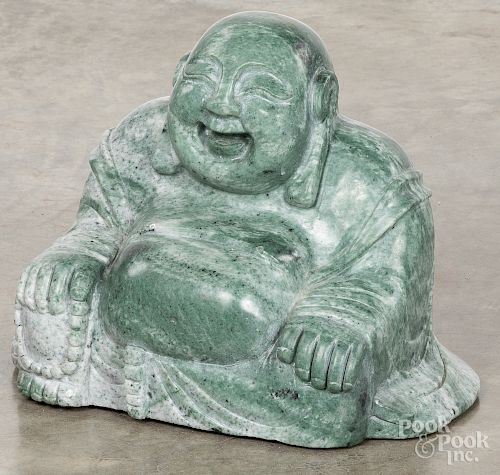 Chinese carved marble Buddha