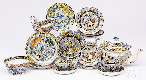 Collection of Salopian teawares