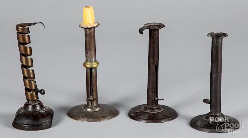 Four candlesticks