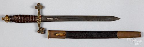 Theaterkunst theatrical dagger and scabbard