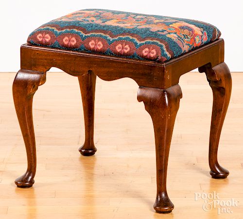 Queen Anne style footstool
