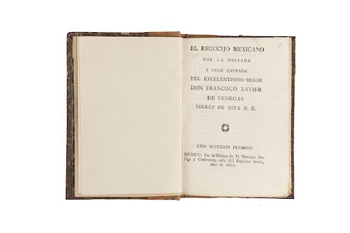 Colección de 30 Impresos Relativos a la Independencia de México. México, 1810 - 1811. En un volumen.