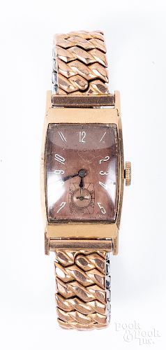 Bulova 14K gold wristwatch