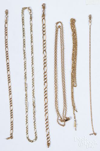 14K gold chains