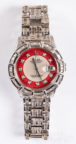 Rolex men's oyster perpetual datejust wristwatch