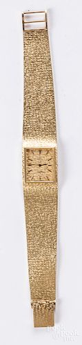 Omega 14K gold wristwatch