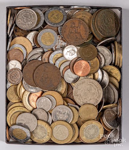 Collection of foreign coins
