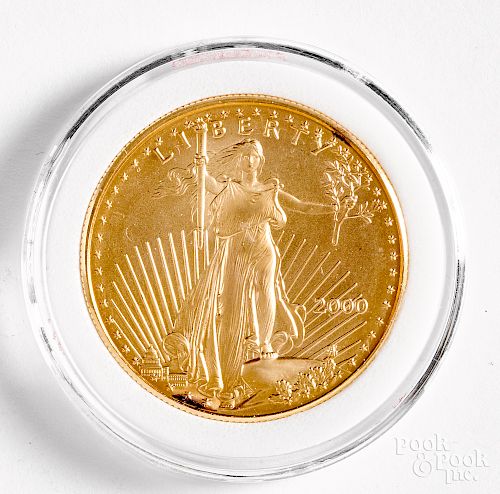 Liberty Eagle 1 ozt. fine gold coin