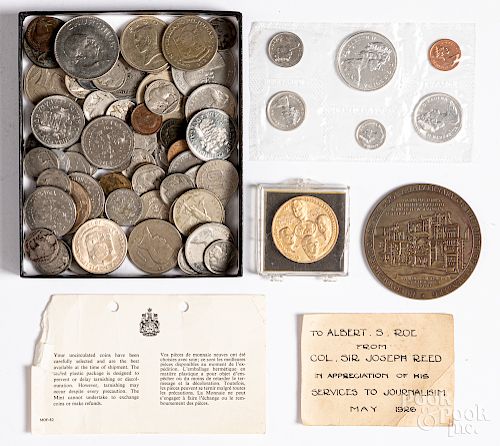 Misc. coins and commemorative medals