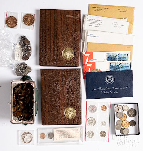 Miscellaneous US coins and commemoratives