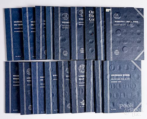 Group of unfinished Whitman blue books