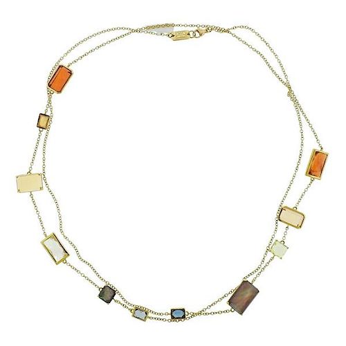 Ippolita Rock Candy Gelato Beverly 18k Gold Necklace