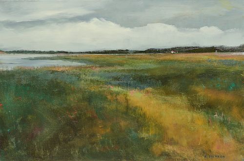 ANNE PACKARD, (American, b. 1933), Cape Marsh, 2011