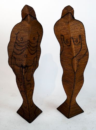 George BUCHER: Adam & Eve - Twine Sculpture