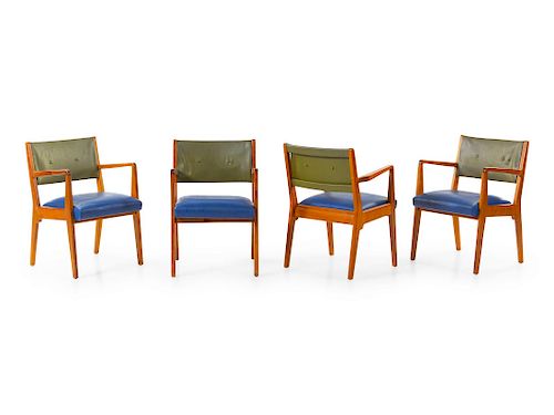 Jens Risom
(Danish, 1916-2016)
Set of Four Dining Chairs Risom Inc., USA