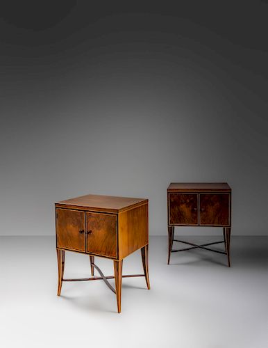 Vienna Secessionist Movement
Austria, Early 20th Century
A Pair Side Cabinets