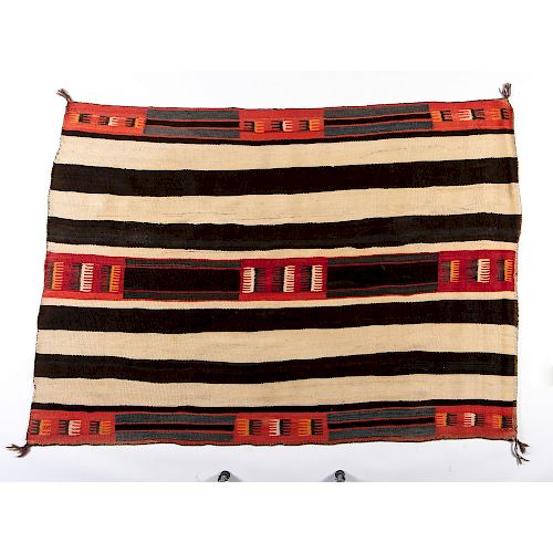 Navajo Third Phase Chief's Blanket / Rug, From the Collection of Robert B. Riley, Urbana, IL.