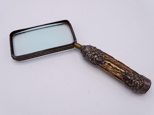 STERLING & HORN MAGNIFYING GLASS