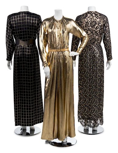 Three Geoffrey Beene Dresses, 1983-85