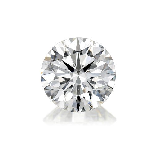 5.90-Carat Loose Round Brilliant-Cut Diamond, F/SI1