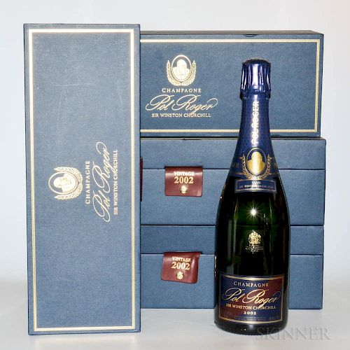 Pol Roger Winston Churchill 2002, 4 bottles