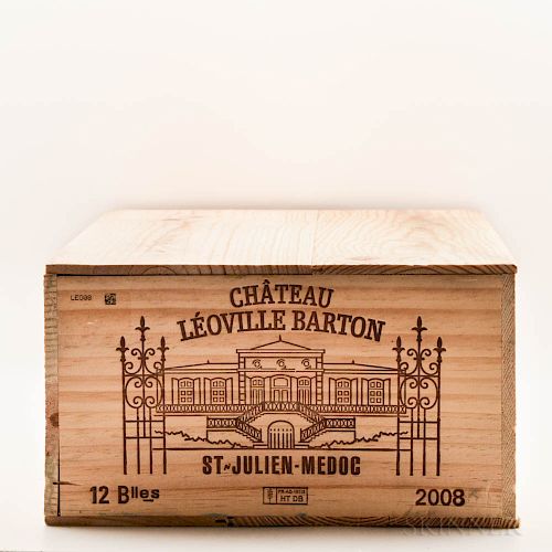 Chateau Leoville Barton 2008, 12 bottles (owc)