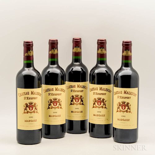 Chateau Malescot St. Exupery 2009, 5 bottles