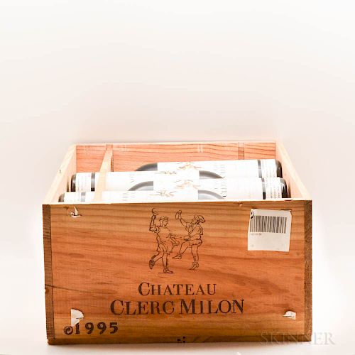 Chateau Clerc Milon 1995, 10 bottles