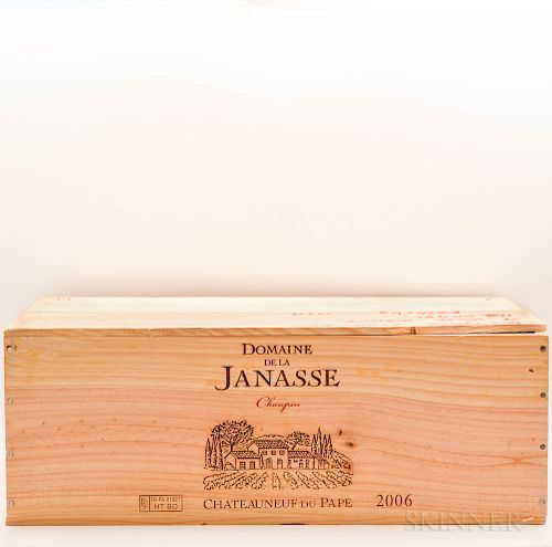 Domaine de la Janasse Chateauneuf du Pape Chaupin 2006, 12 bottles (owc)