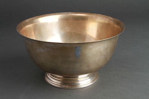 Rogers Silver Paul Revere Style Footed Bowl