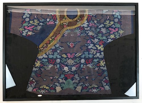 Asian Kimono, Framed