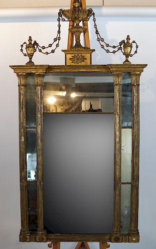 19th C Neoclassical Pier Mirror