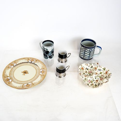 Six Porcelain Items, Royal Copenhagen, Others