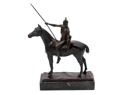 Otto Schmidt Hofer
(German, 1873-1925)
Roman Warrior Mounted on Horse