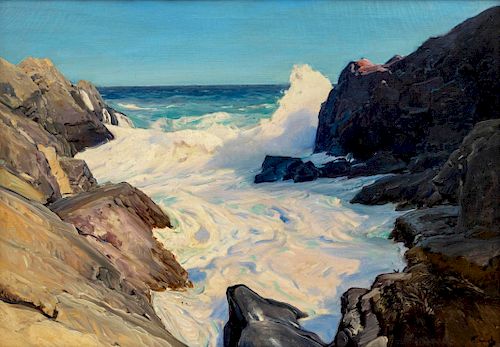 Frederick Judd Waugh
(American, 1861 - 1940)
Hidden Cove