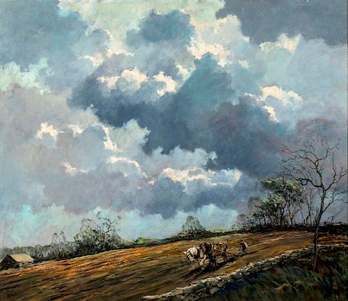 Eric Sloane
(American, 1905-1985)
Stratus Clouds