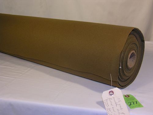 Custom Pressed European Wool Fabric