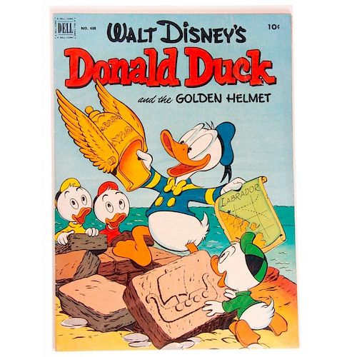 Donald Duck, and the Golden Helmet